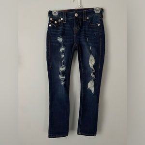 True Religion Mid Rise Capri